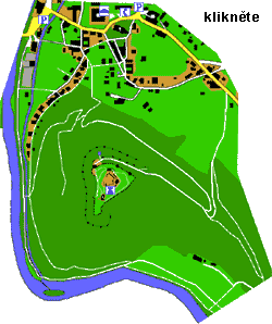 Potštejn-plánek turistických tras na hrad (13/30 Kb)